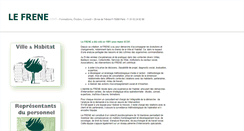 Desktop Screenshot of lefrene.com