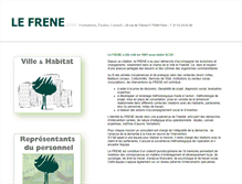 Tablet Screenshot of lefrene.com